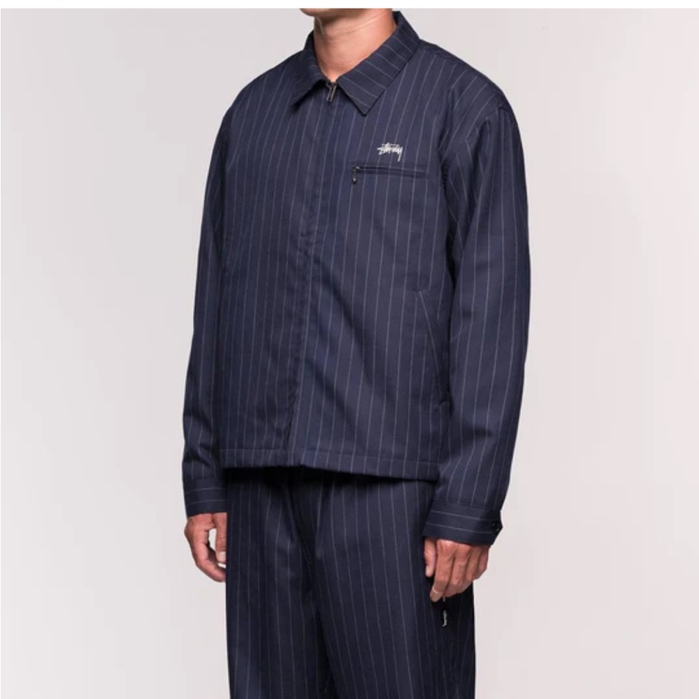 Stussy x CDG Pinstripe Jacket